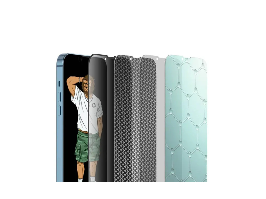 Green Lion iPhone 13 Pro 6.1 3D Silicone Privacy Glass Screen Protector Green Lion iPhone 13 Pro 6.1 3D Silicone Privacy Glass Screen Protector